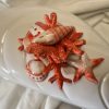 Große Muschel-Terrine Rote Koralle