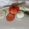 Große ovale Platte Mozzarella