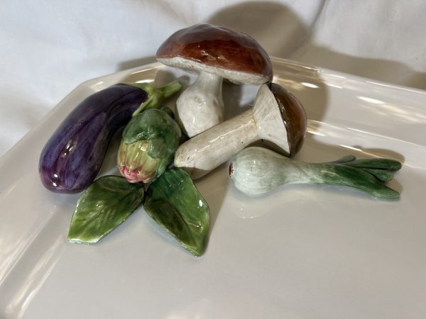 Große Servierschale Gemüse Pilz