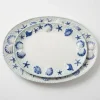 Kleine Schale blaue Muscheln
