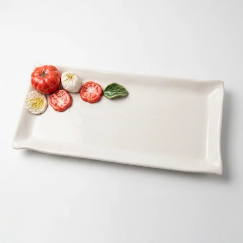 Mittlerer Servierteller Mozzarella