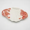 Mittlere ovale Schale Scampi