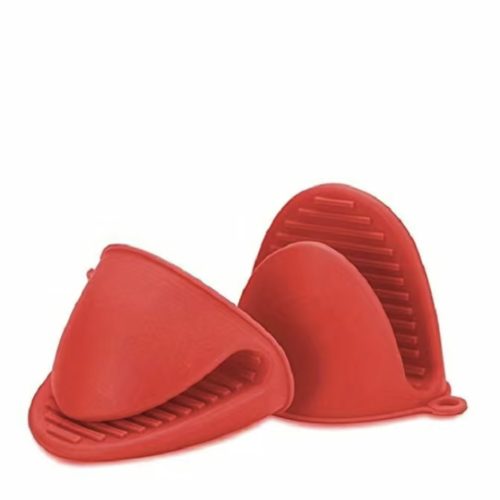 Silikon-Ofenhandschuhe 2 Stück Gelb-Rot