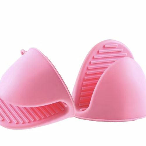 Silikon-Ofenhandschuhe 2 Stück rosa