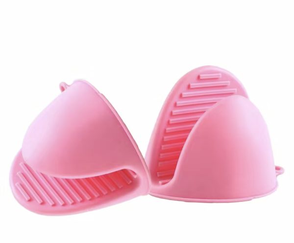 Silikon-Ofenhandschuhe 2 Stück rosa