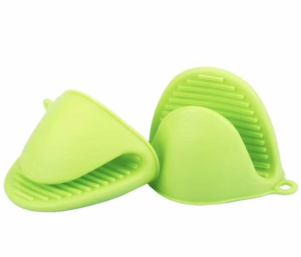 Silikon-Ofenhandschuhe 2 Stück grün