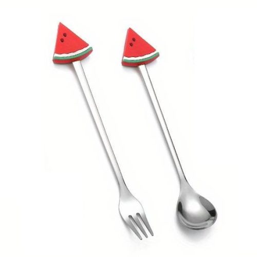 Besteckset Gabel und Löffel Melone