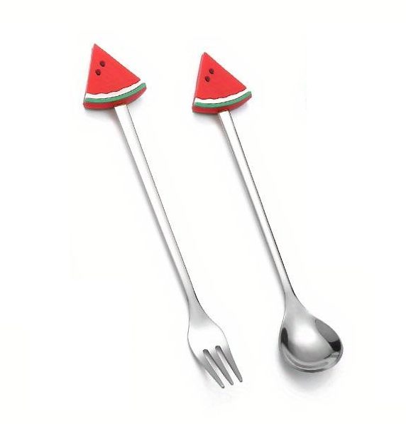 Besteckset Gabel und Löffel Melone