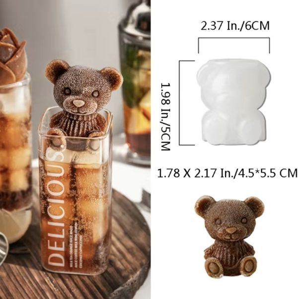 3D-Silikon-Eiswürfelform Small