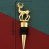 Hirsch-Flaschenstopper – Weinkorken Silber