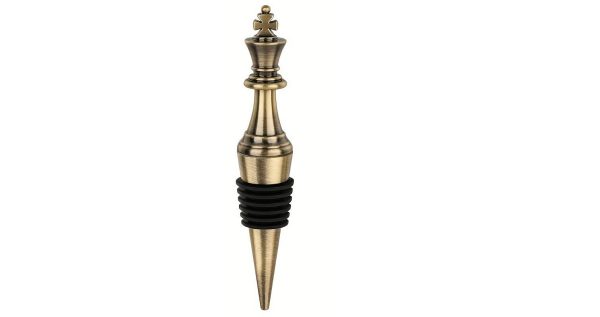 Schachfigur-Flaschenverschluss – Weinkorken Gold