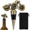 Motorrad-Flaschenverschluss – Weinkorken Gold