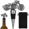 Motor-Flaschenstopper – Weinkorken Silber