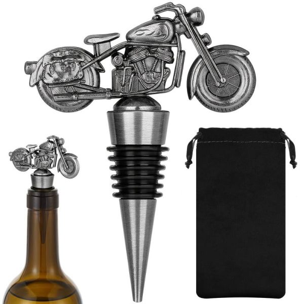 Motor-Flaschenstopper – Weinkorken Silber