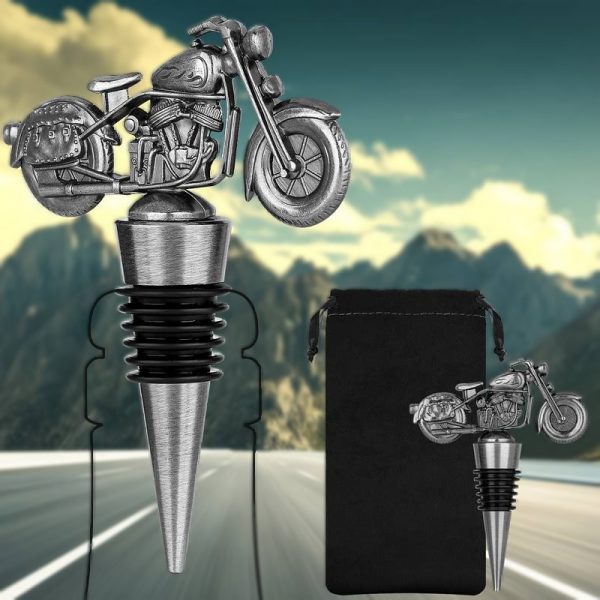 Motor-Flaschenstopper – Weinkorken Silber