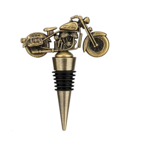 Motorrad-Flaschenverschluss – Weinkorken Gold