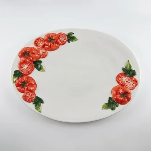 Ovale Schale Tomate