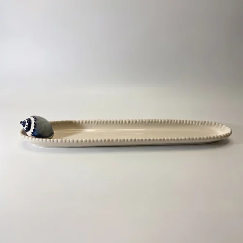 Baguette-Schale Blau