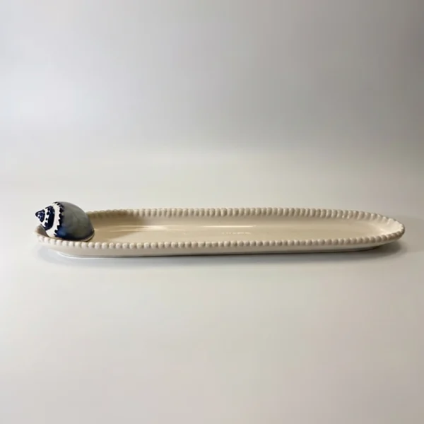 Baguette-Schale Blau