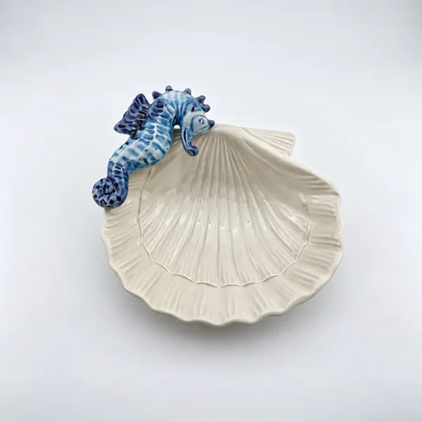 Muschelschälchen Seepferdchen