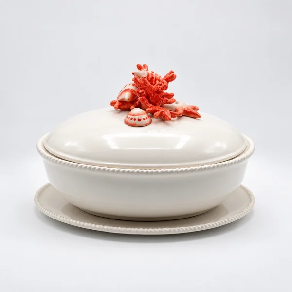 Terrine rote Koralle